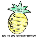 Self Esteem Classroom Guidance Lesson for School Counseling Pineapple