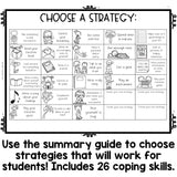 Color by Coping Skills Summer Activity for School Counseling