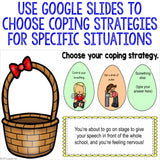 Easter Coping Skills Printable and Digital Activity for School Counseling