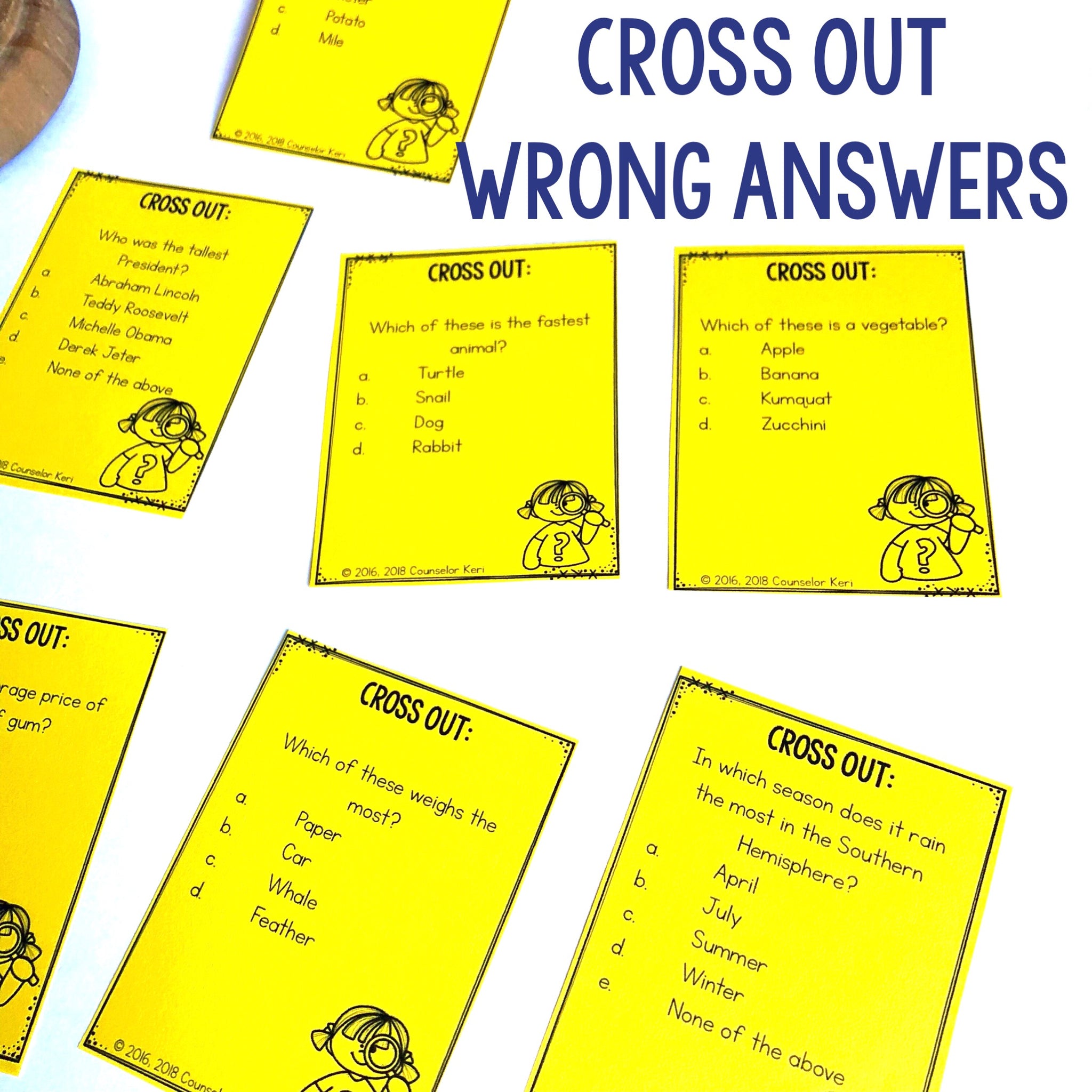 Test Taking Strategies Classroom Guidance Lesson with Test Taking Skil –  Counselor Keri