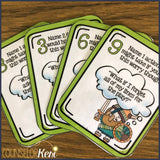 Worry Warriors Counseling Game: Worry Activities Card Game