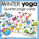 Winter Yoga Activity: Yoga Brain Break for School Counseling Lesson