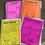 Bullying Centers: Bullying Review Activities for Counseling Guidance Lesson