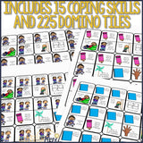 Coping Skills Game: Coping Skills Dominoes Counseling Game