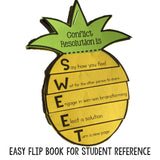 Conflict Resolution Classroom Guidance Lesson for School Counseling Pineapple