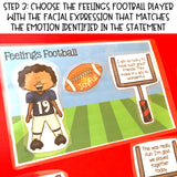 Football Feelings Matching Activity for Understanding and Identifying Emotions