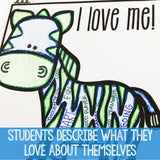 Self Esteem Classroom Guidance Lesson/Small Group Activity for Counseling