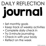 Daily Check in Journal for Students