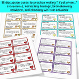 Conflict Resolution File Folder Game for School Counseling