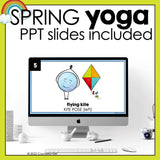 Spring Yoga Activity: Yoga Brain Break for School Counseling Lesson