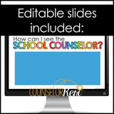 Meet the Counselor Classroom Guidance Lesson for Back to School