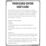 Mindfulness Centers: 12 Mindfulness Activities
