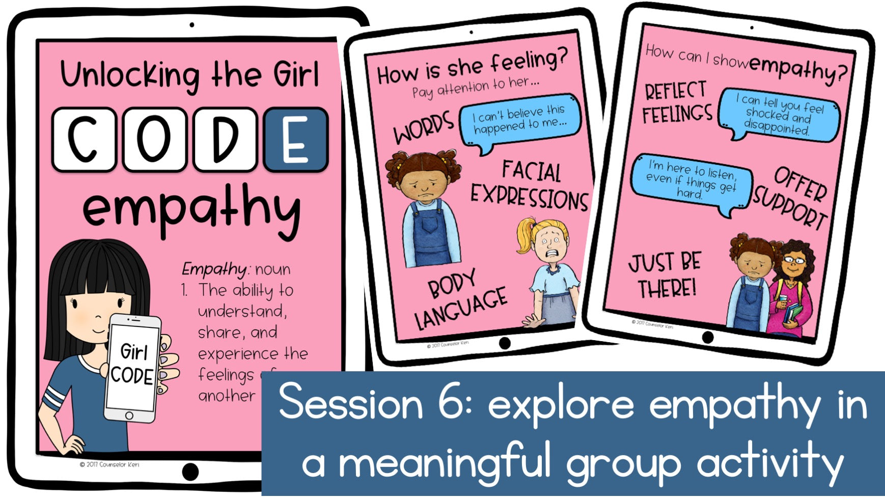 Girl CODE Group Counseling Program for Positive Girl Relationships ...