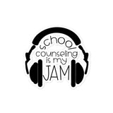School Counseling is My Jam Bubble-free stickers